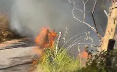A Taormina domato l'incendio di contrada Ziretto, De Luca: &laquo;Serve un nuovo modello di gestione del territorio&raquo;