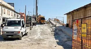 Via Don Blasco, la ricostruzione del viadotto Portalegni ancora in ritardo