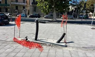 Il parcheggio Sant&rsquo;Orsola a Messina &egrave; un cantiere: aperto alle auto, ma con insidie