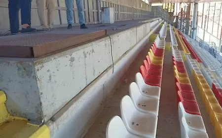 Nuova tribuna stampa (con 30 postazioni) allo stadio &ldquo;Celeste&rdquo;