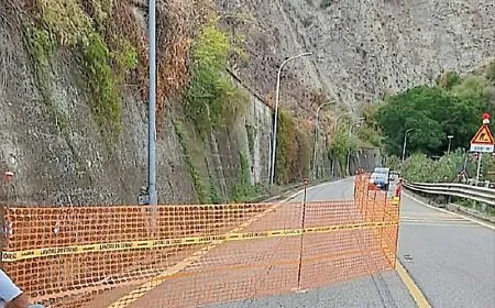 Taormina, cedimento in via Garipoli scatta il senso alternato