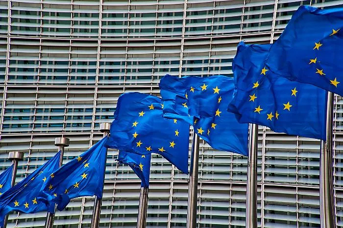 Bruxelles Europa bandiere